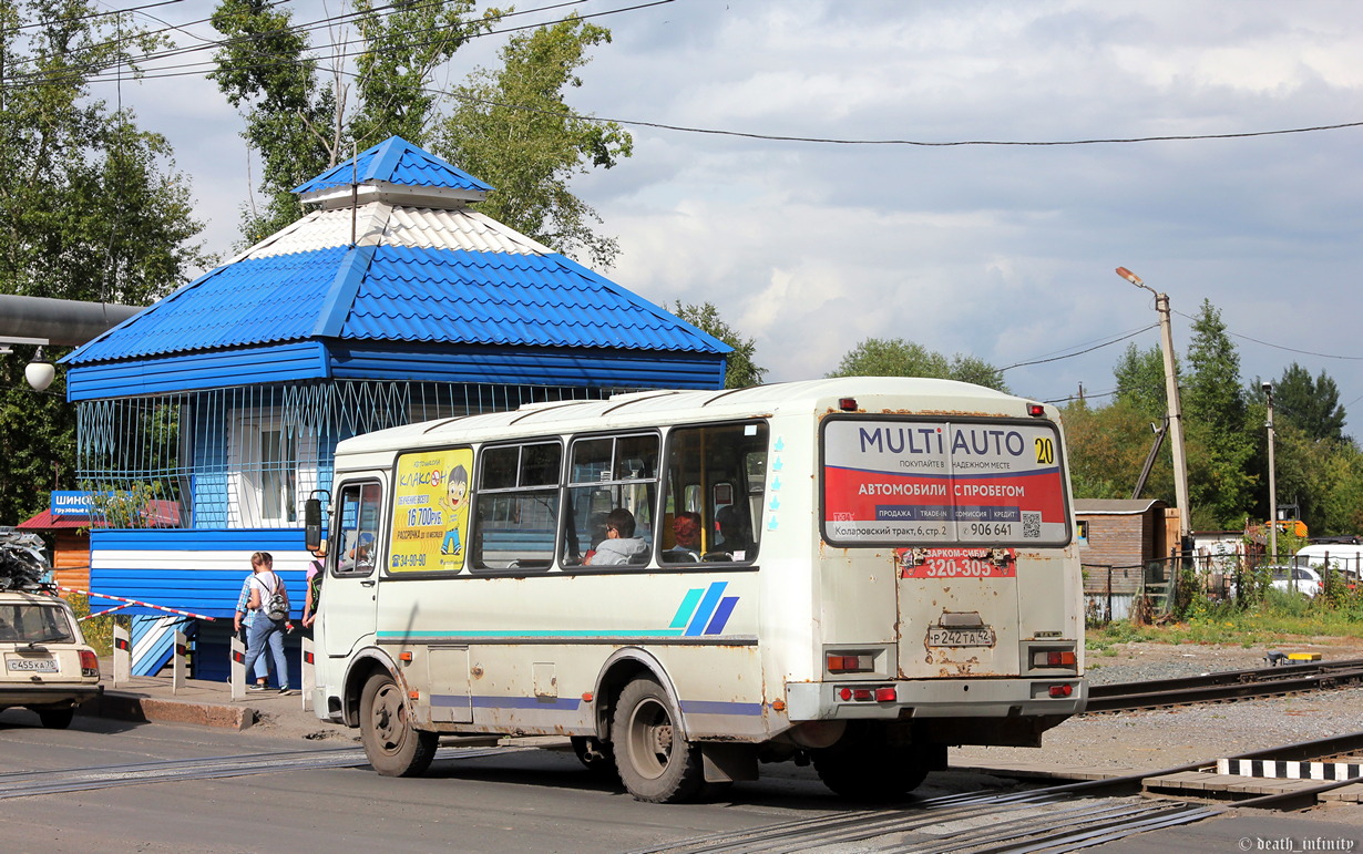 Томская область, ПАЗ-32053 № Р 242 ТА 42 — Фото — Автобусный транспорт