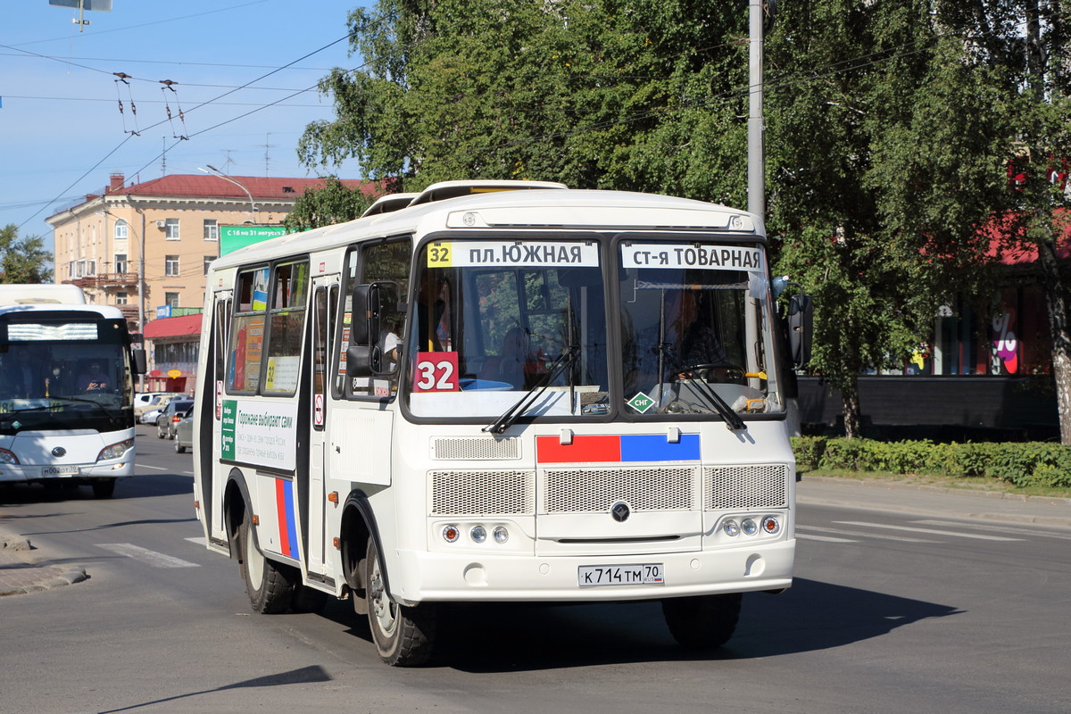 Томская область, ПАЗ-32054 № К 714 ТМ 70