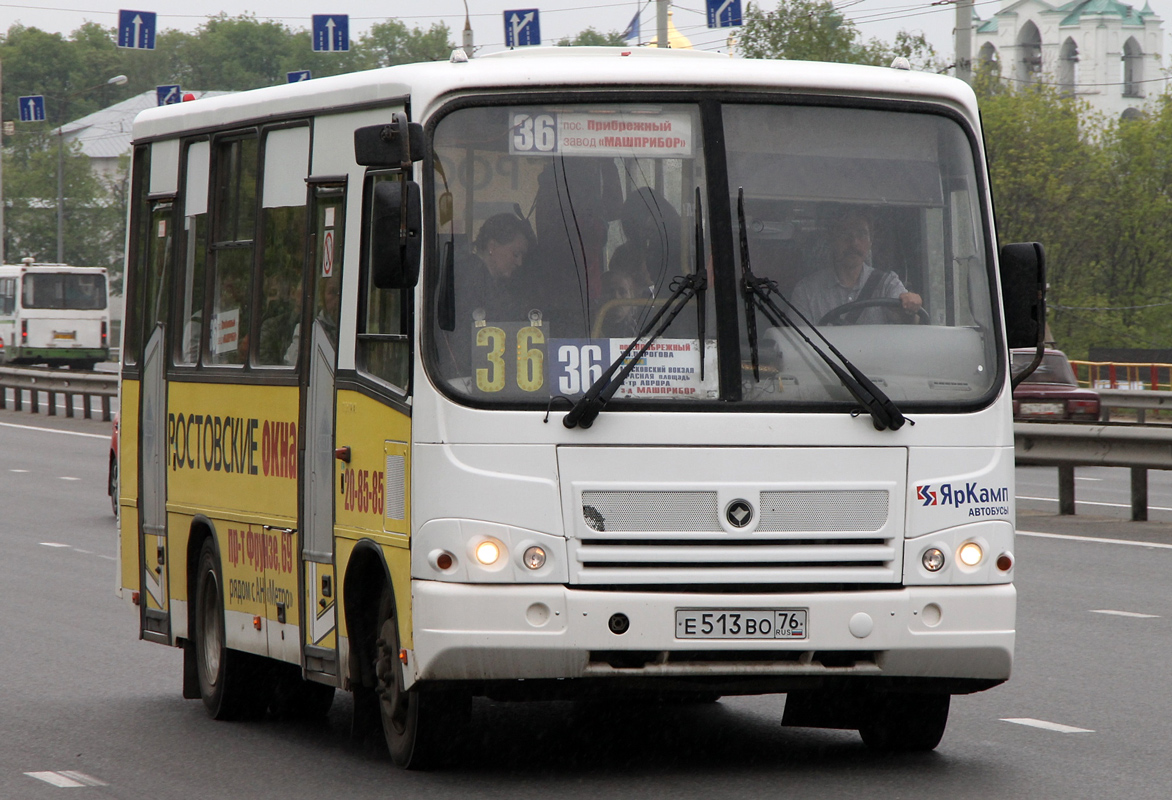 Ярославская область, ПАЗ-320402-05 № Е 513 ВО 76