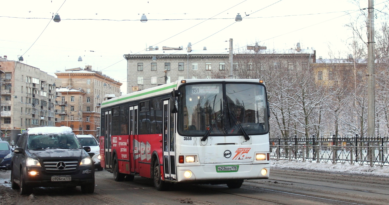 Санкт-Петербург, ЛиАЗ-5293.53 № 3558