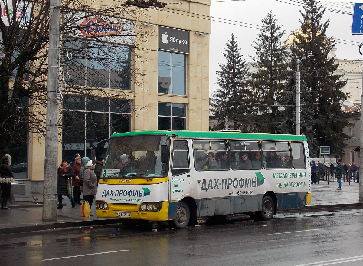 Волынская область, Богдан А09202 № AC 8143 BA