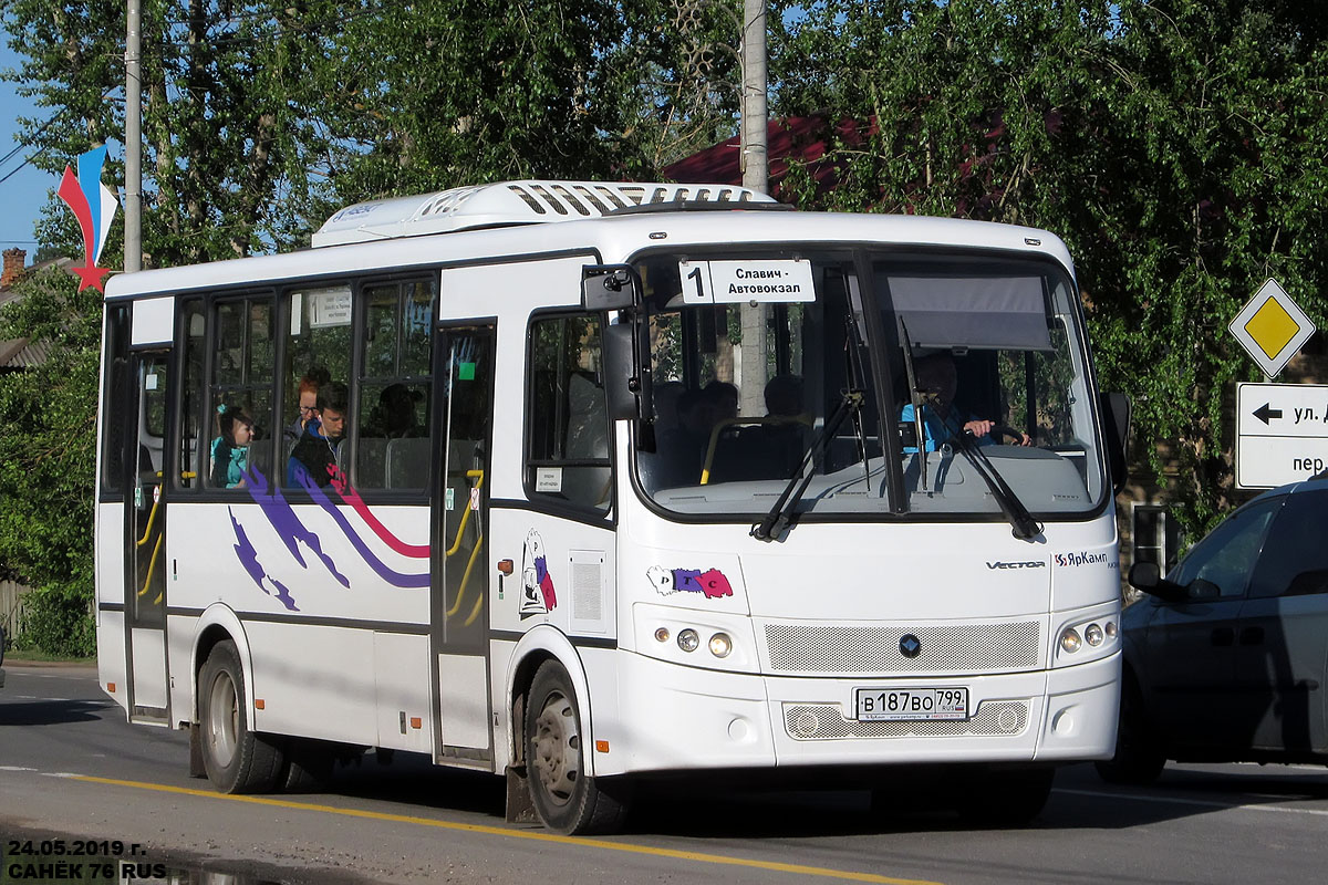 Ярославская область, ПАЗ-320412-04 "Вектор" № В 187 ВО 799