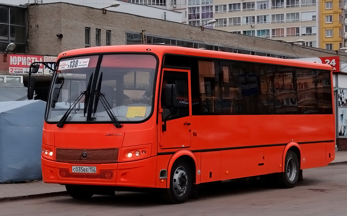 Нижегородская область, ПАЗ-320414-04 "Вектор" (1-2) № С 035 ВЕ 152