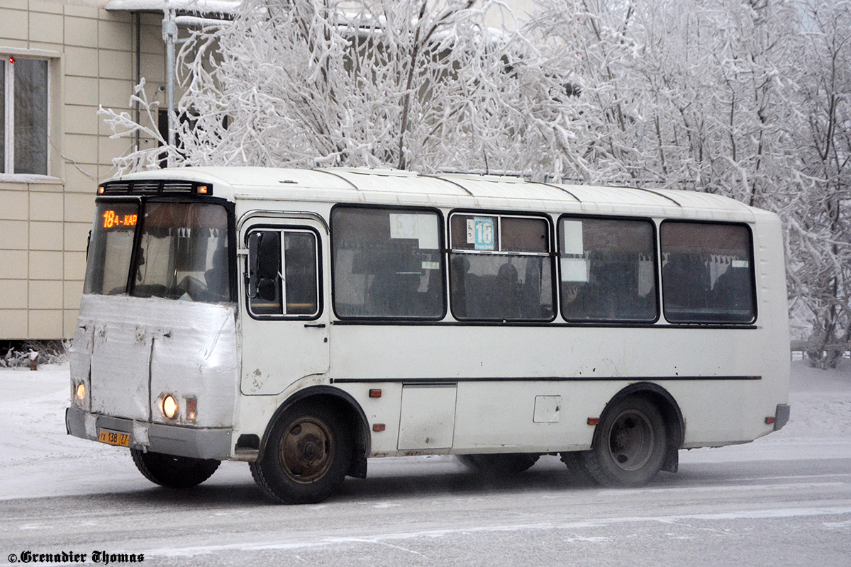 Саха (Якутия), ПАЗ-32053-60 № УХ 138 77