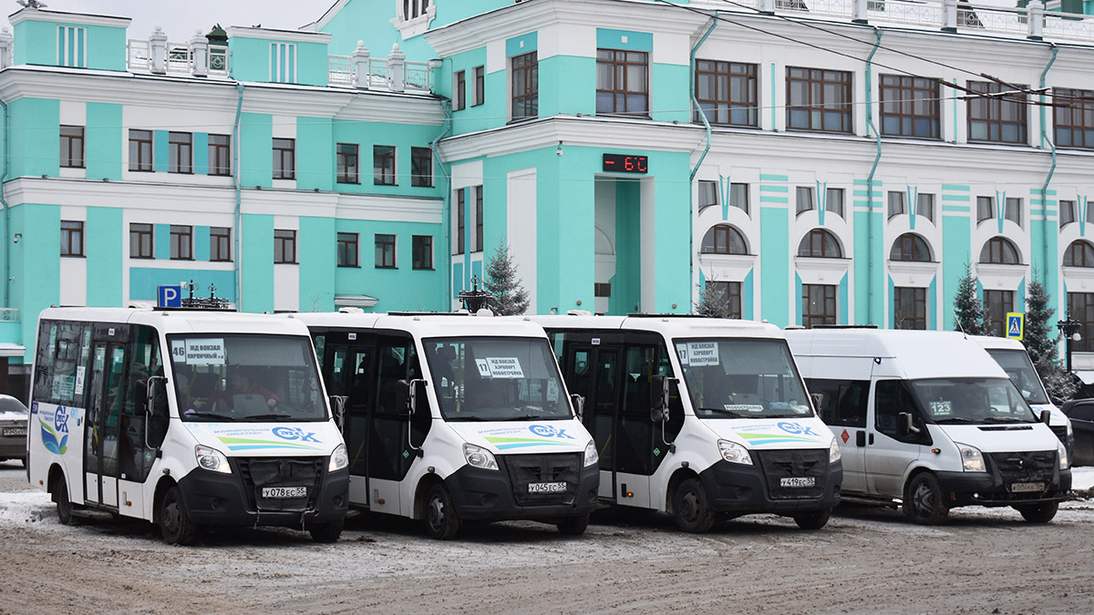 Omsk region, Luidor-2250DS (GAZ Next) № 538; Omsk region — Bus stops