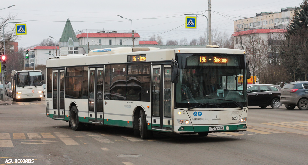 Санкт-Петербург, МАЗ-203.085 № 8201