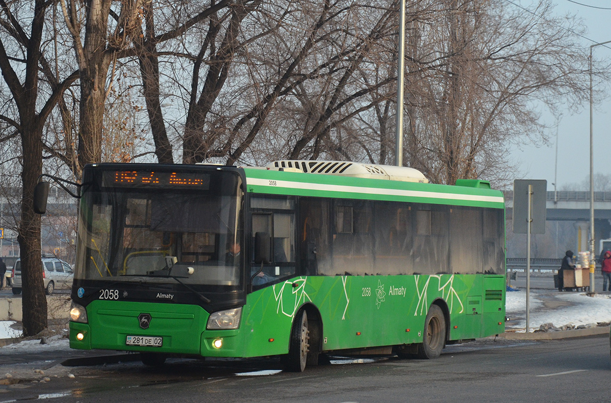 Алматы, ЛиАЗ-4292.60 (1-2-1) № 2058