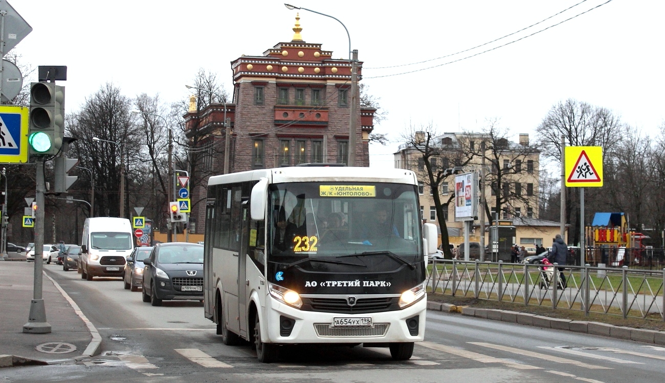 Санкт-Петербург, ПАЗ-320435-04 "Vector Next" № А 654 УХ 198