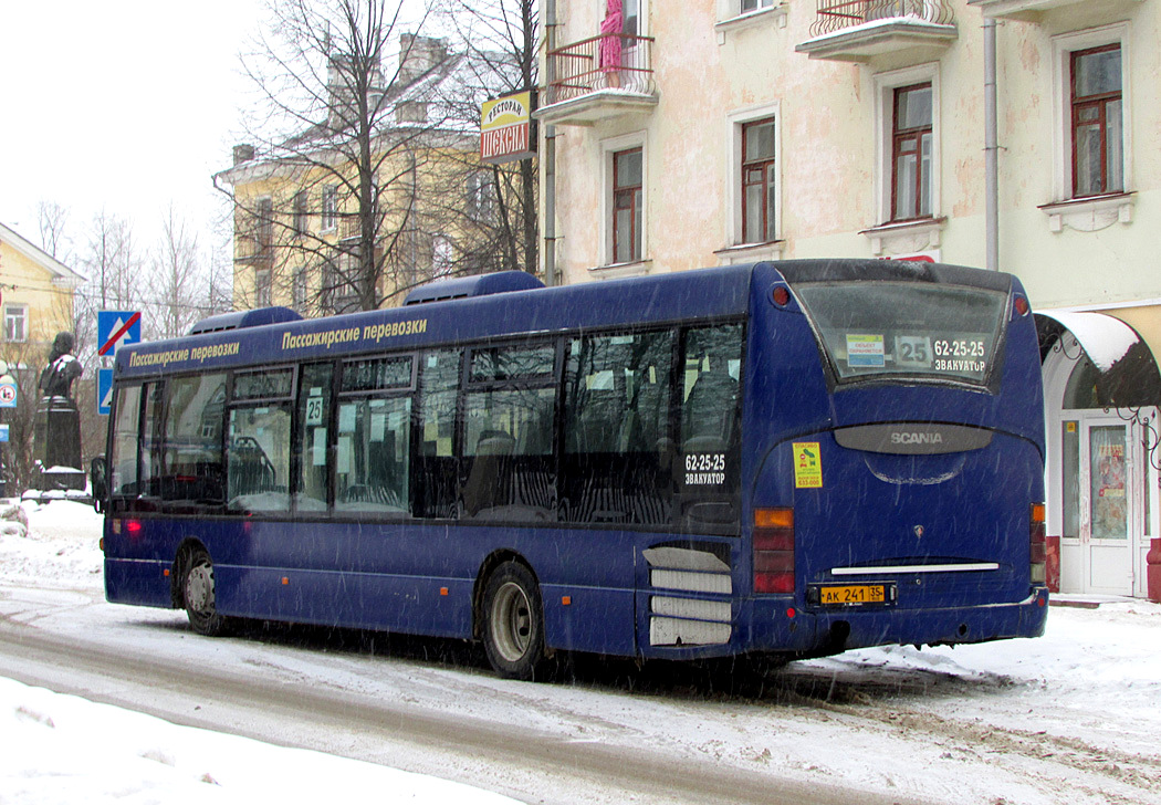 Vologda region, Scania OmniLink I (Scania-St.Petersburg) č. АК 241 35