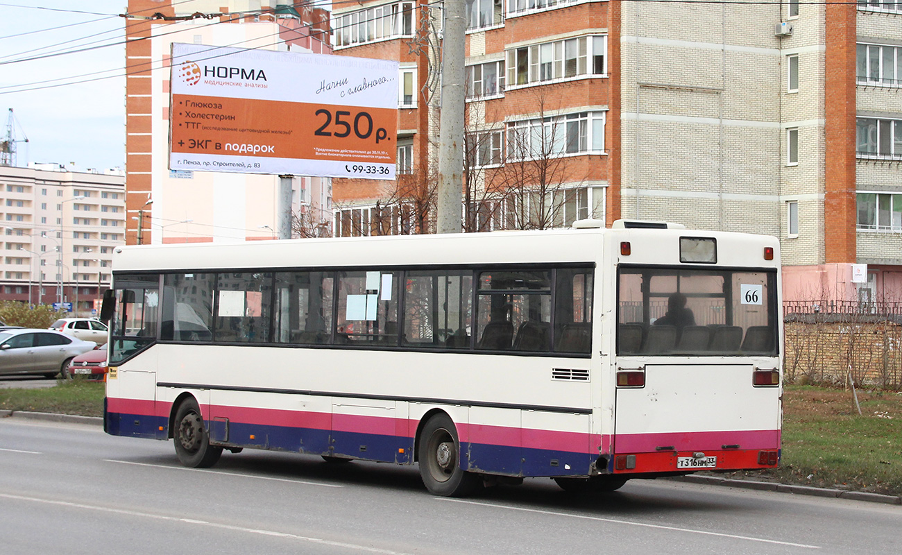 Пензенская область, Mercedes-Benz O405 № Т 316 НМ 33