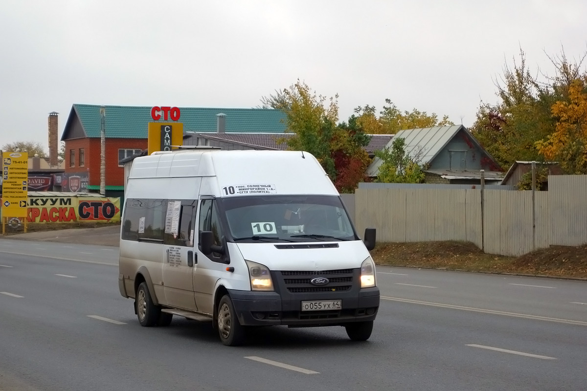 Саратовская область, Промтех-224326 (Ford Transit) № О 055 УХ 64 — Фото —  Автобусный транспорт