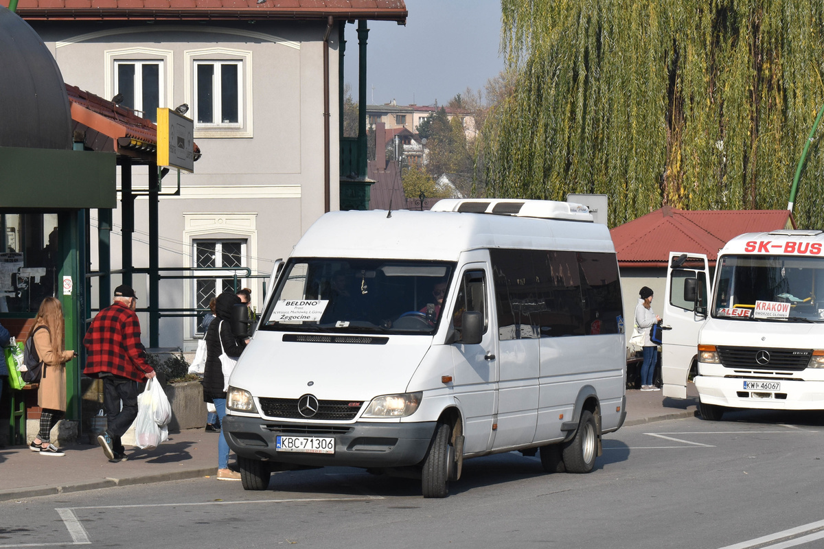 Польша, Mercedes-Benz Sprinter W904 411CDI № KBC 71306