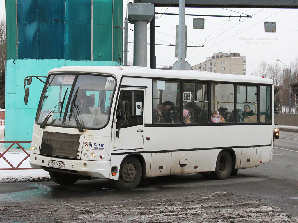 Ярославская область, ПАЗ-320402-05 № О 501 АО 76