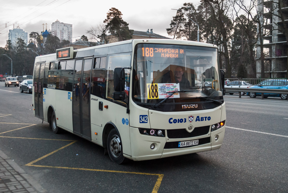 Киев, Ataman A092H6 № 342 — Фото — Автобусный транспорт