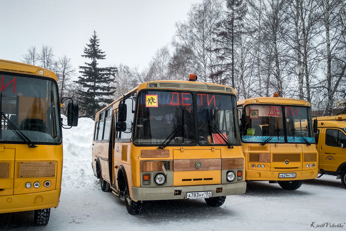 Новосибирская область, ПАЗ-32053-70 № А 783 НУ 154