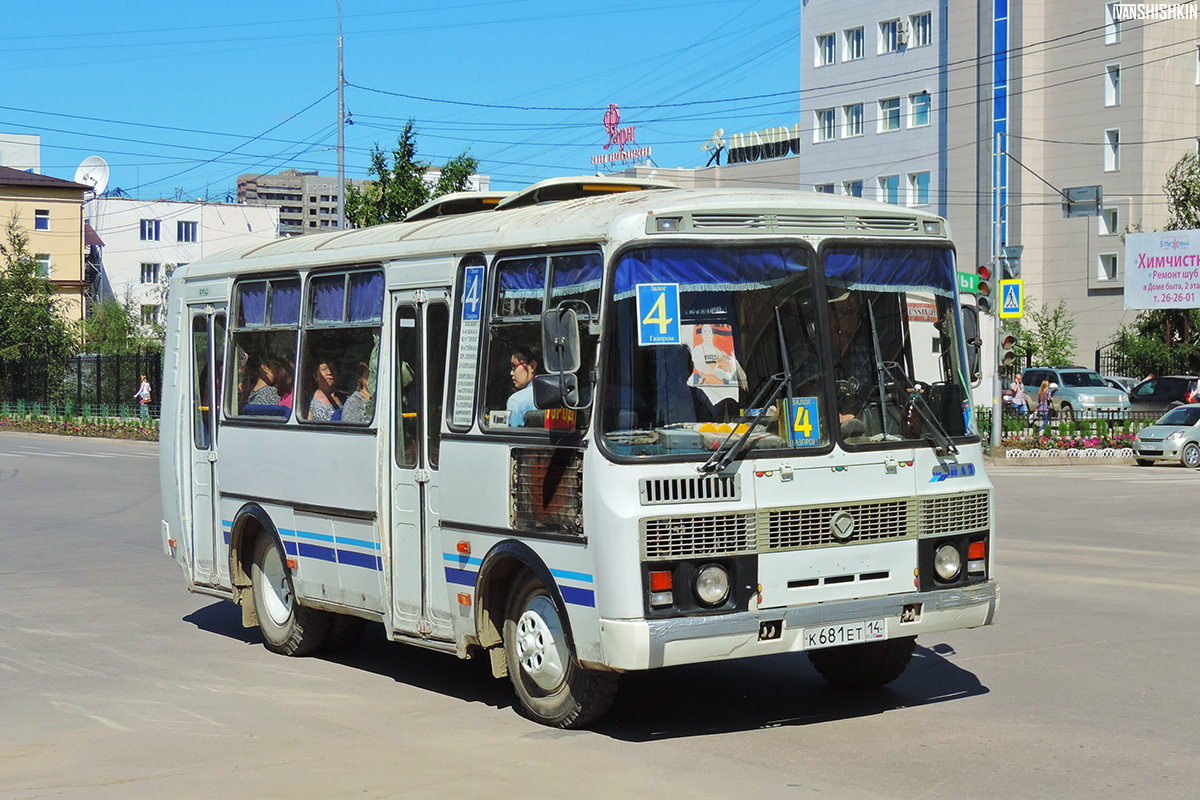 Саха (Якутия), ПАЗ-32054 № К 681 ЕТ 14