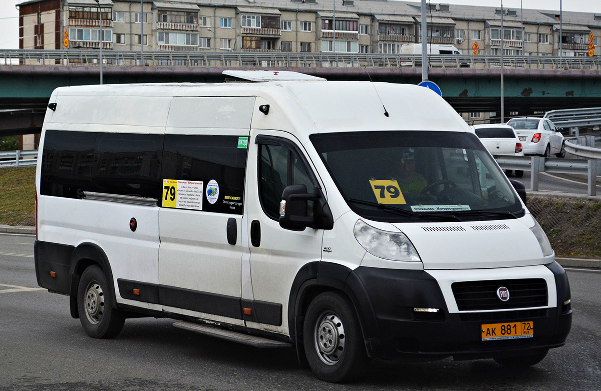 Тюменская область, Нижегородец-FST613 (FIAT Ducato) № АК 881 72