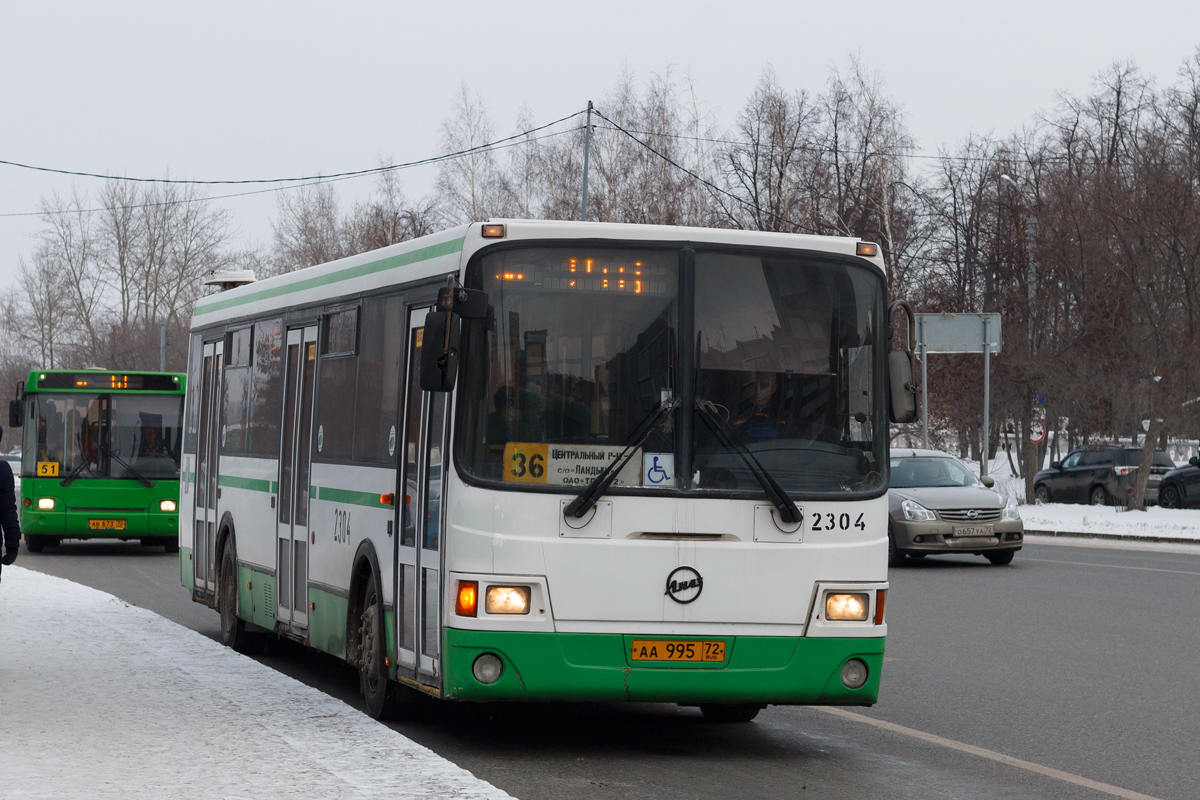 Тюменская область, ЛиАЗ-5293.53 № 2304