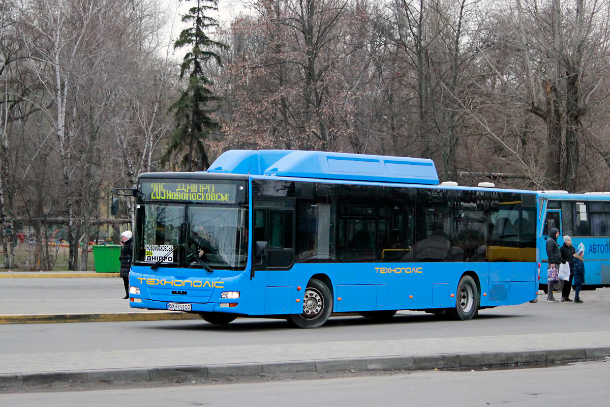 Днепропетровская область, MAN A21 Lion's City NL313 CNG № 35