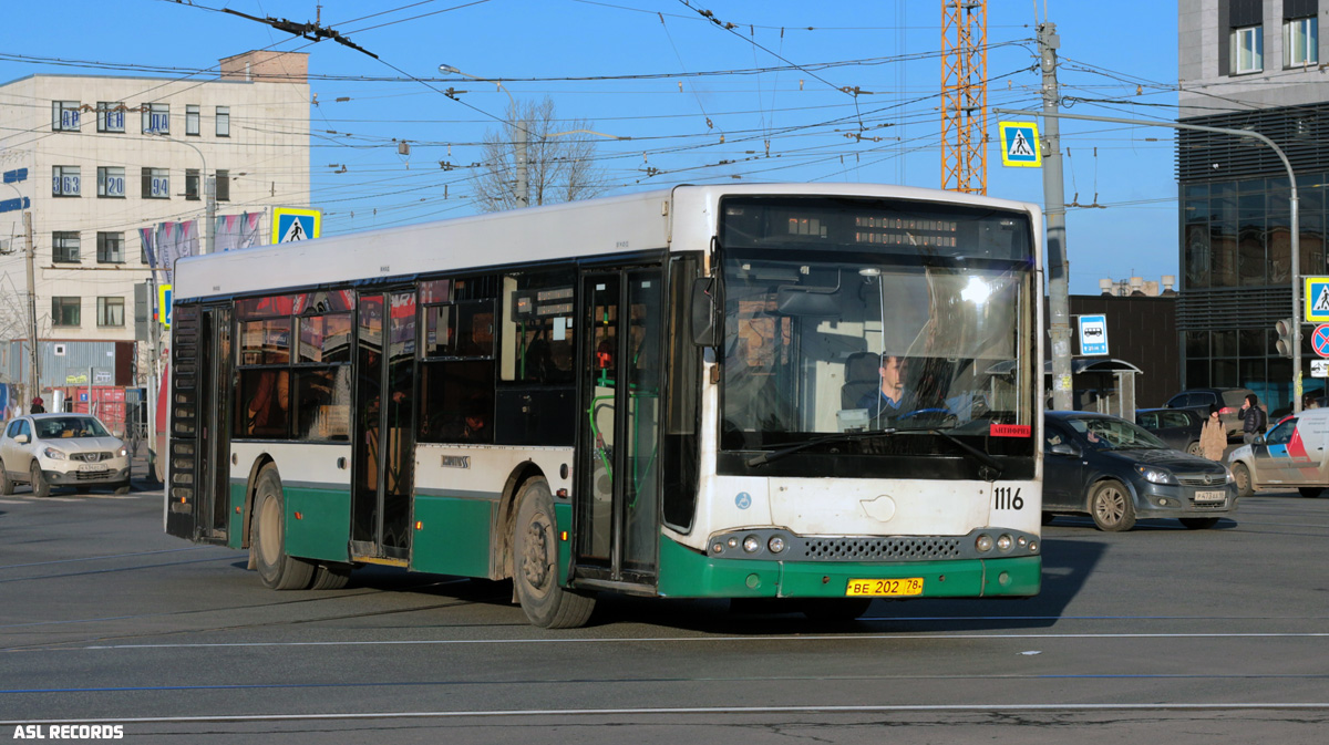 Санкт-Петербург, Волжанин-5270-20-06 "СитиРитм-12" № 1116