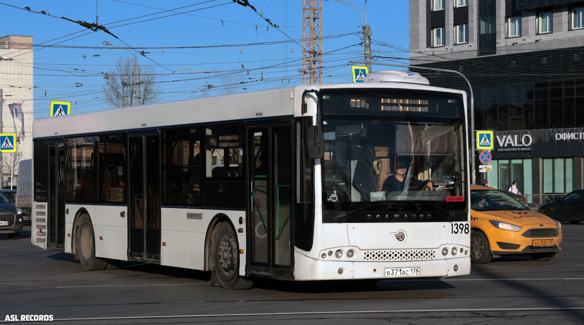 Санкт-Петербург, Волжанин-5270-20-06 "СитиРитм-12" № 1398