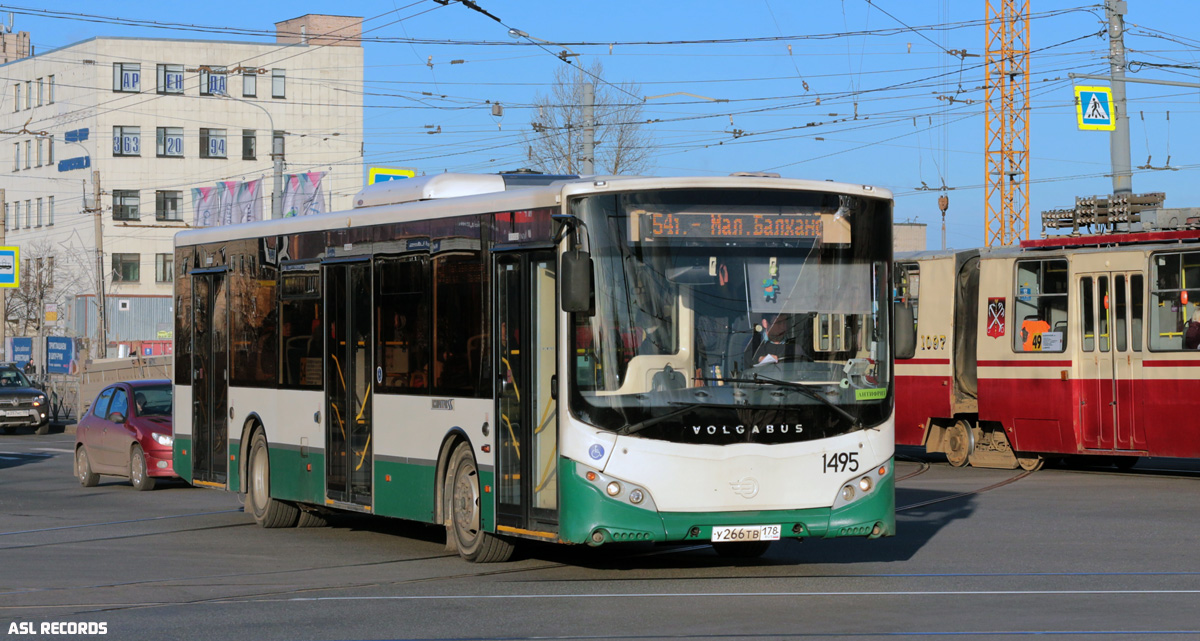 Санкт-Петербург, Volgabus-5270.00 № 1495