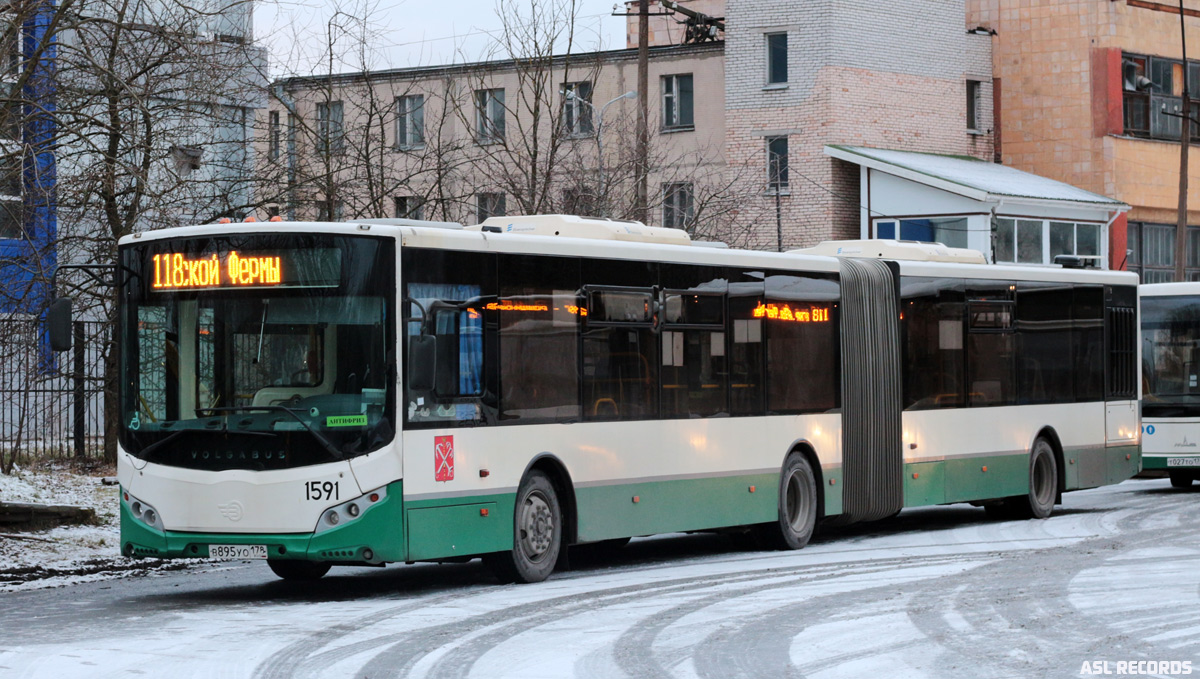 Санкт-Петербург, Volgabus-6271.00 № 1591