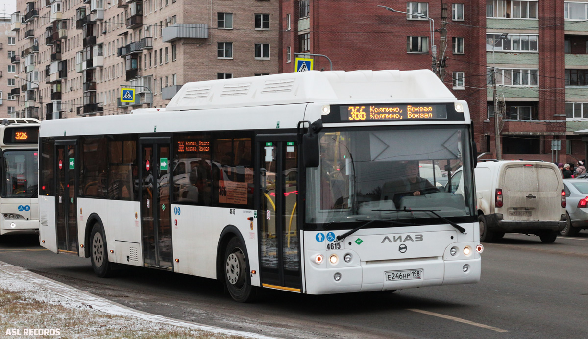 Санкт-Петербург, ЛиАЗ-5292.67 (CNG) № 4615