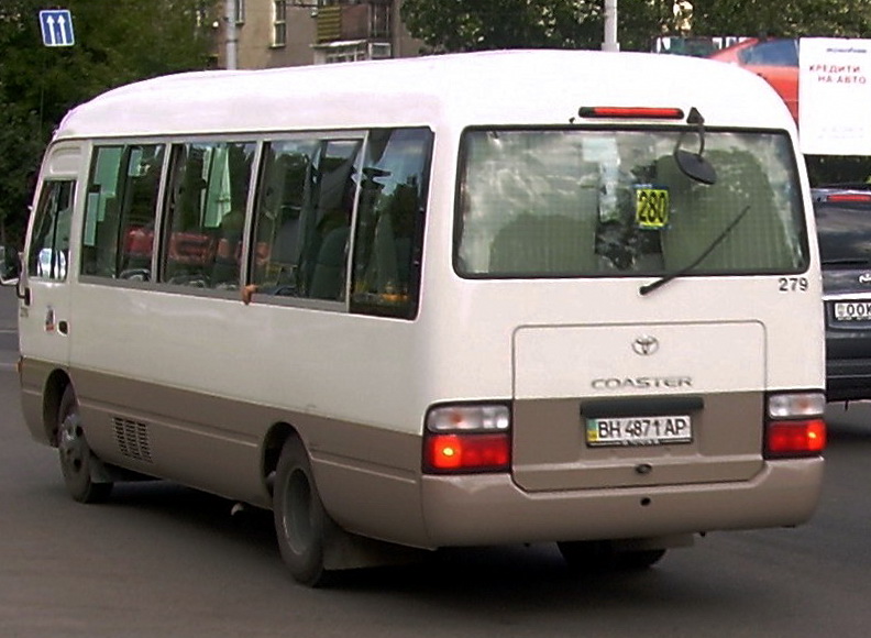 Одесская область, Toyota Coaster HZB50L № 279