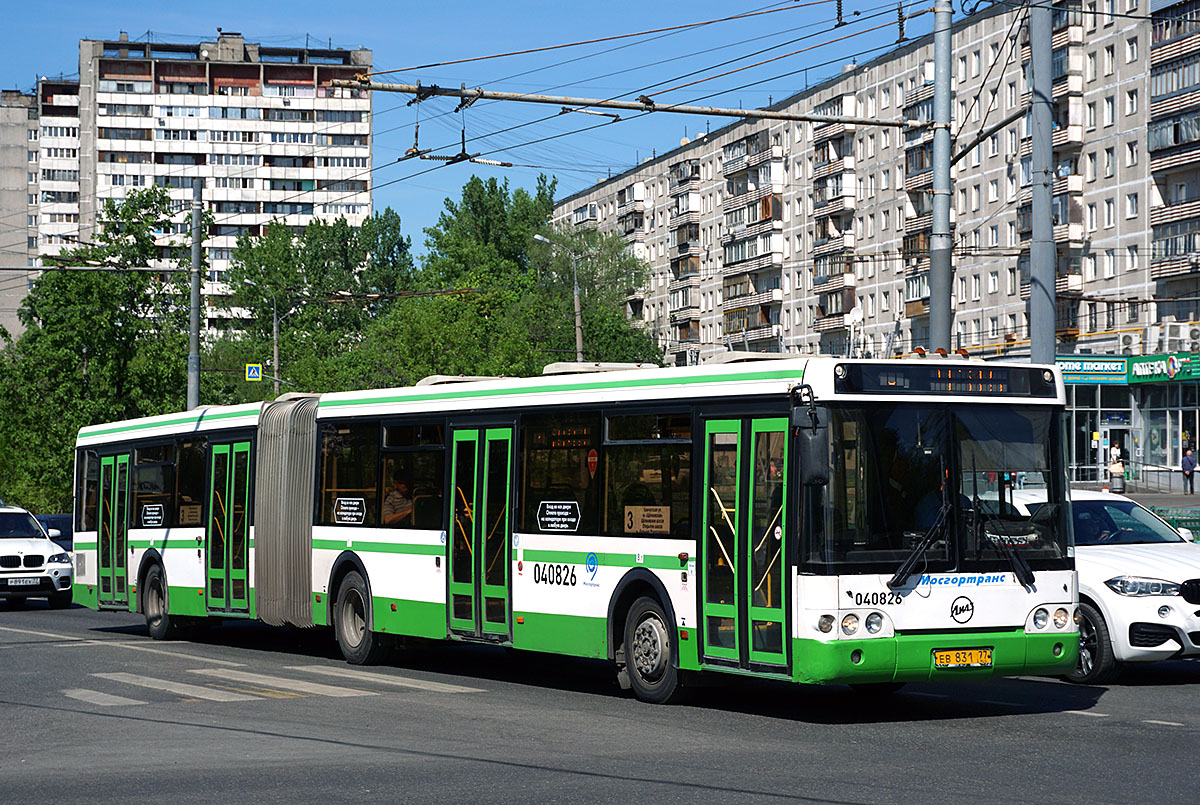 Москва, ЛиАЗ-6213.20 № 040826