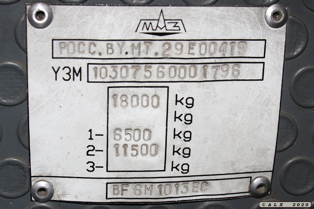 Воронежская область, МАЗ-103.075 № М 897 ХС 750