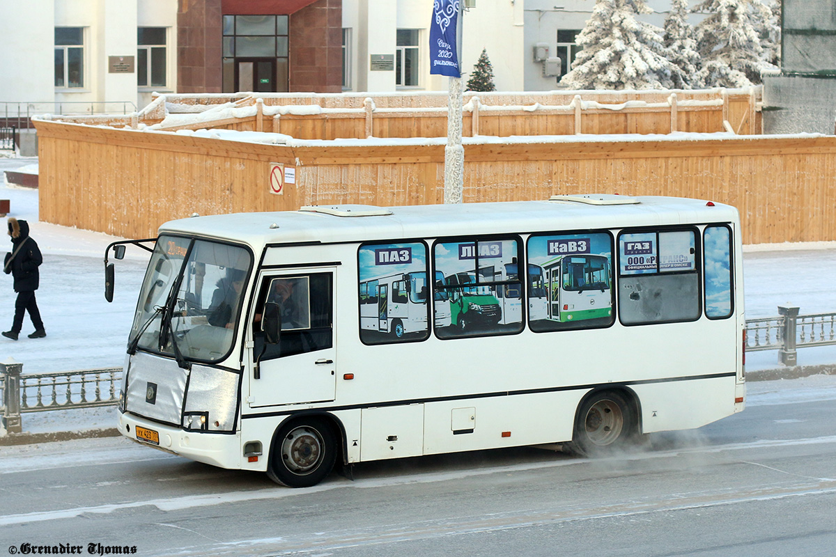 Саха (Якутия), ПАЗ-320302-08 № УХ 423 77