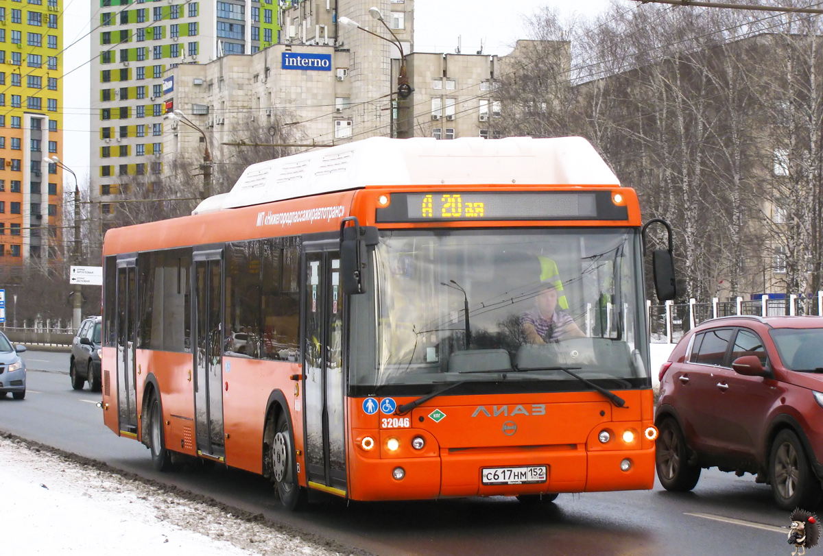 Нижегородская область, ЛиАЗ-5292.67 (CNG) № 32046