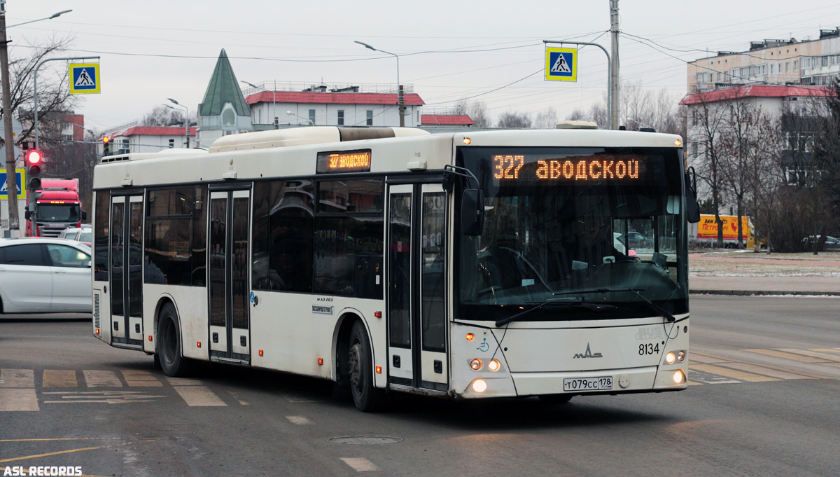 Санкт-Петербург, МАЗ-203.085 № 8134