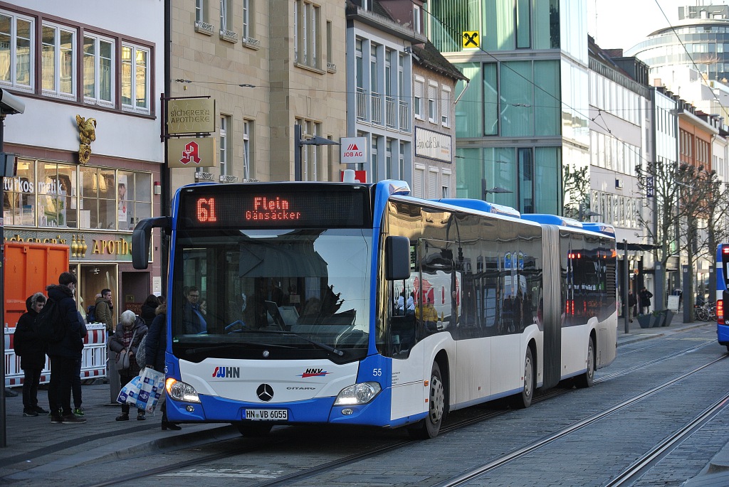 Баден-Вюртемберг, Mercedes-Benz Citaro C2 G № 55