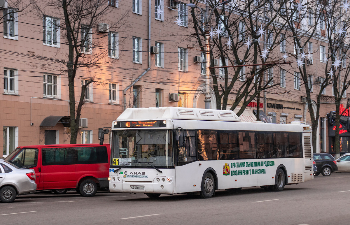 Воронежская область, ЛиАЗ-5292.67 (CNG) № Е 349 ВН 136