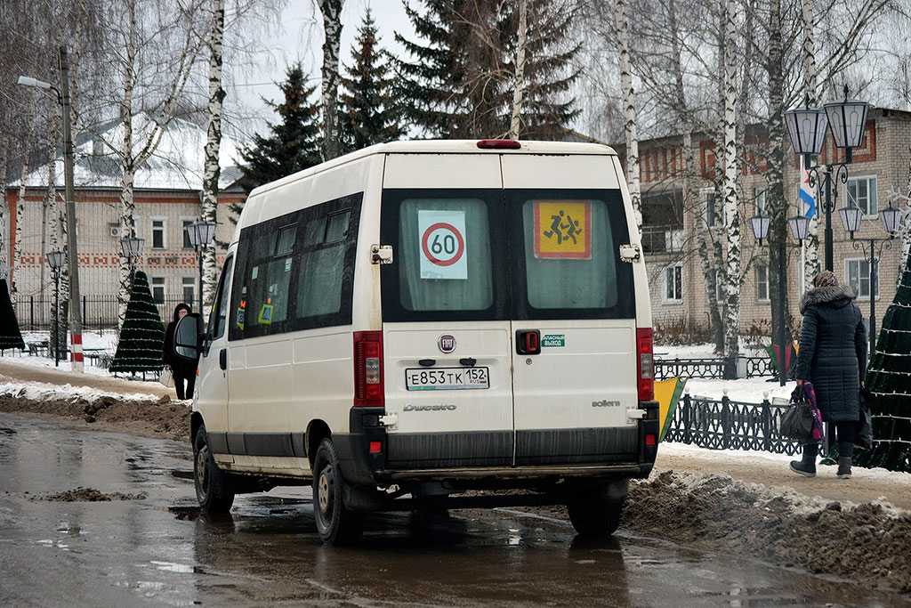 Нижегородская область, FIAT Ducato 244 CSMMC, -RT № Е 853 ТК 152