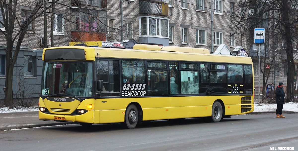 Вологодская область, Scania OmniLink I (Скания-Питер) № АА 708 35