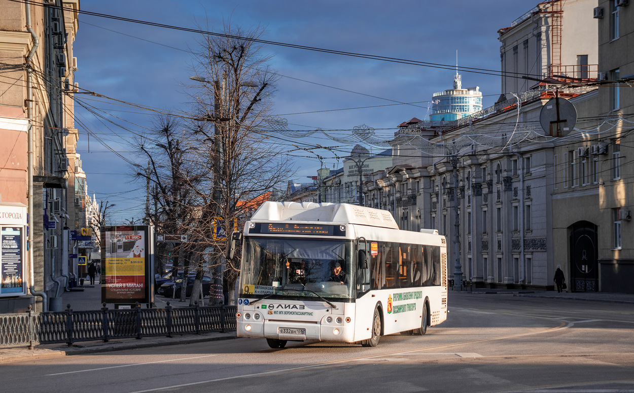 Воронежская область, ЛиАЗ-5292.67 (CNG) № Е 332 ВН 136