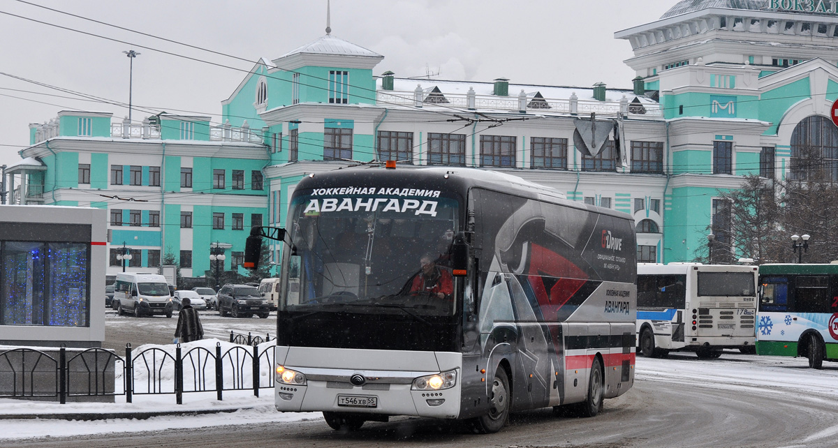 Омская область, Yutong ZK6122H9 № Т 546 ХВ 55