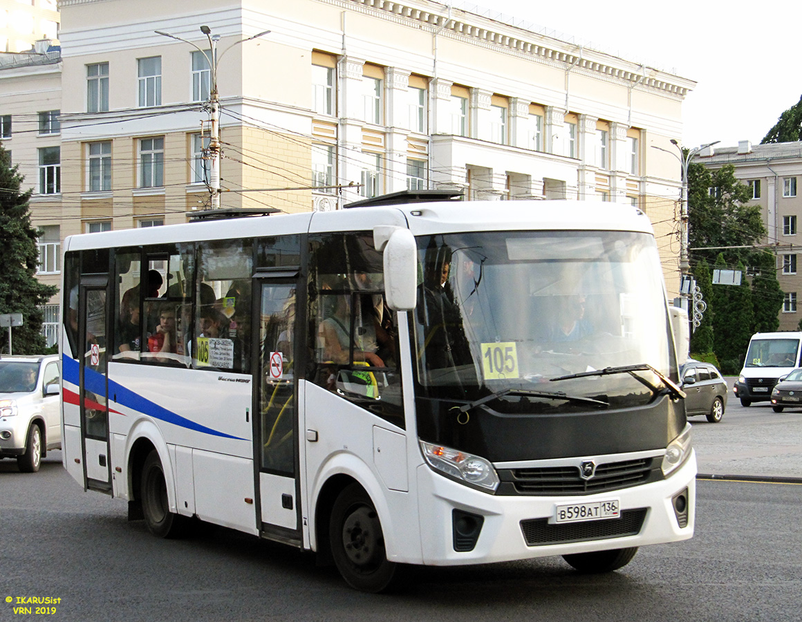 Воронежская область, ПАЗ-320405-04 "Vector Next" № В 598 АТ 136