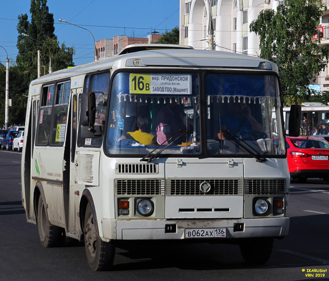 Воронежская область, ПАЗ-32054 № В 062 АХ 136