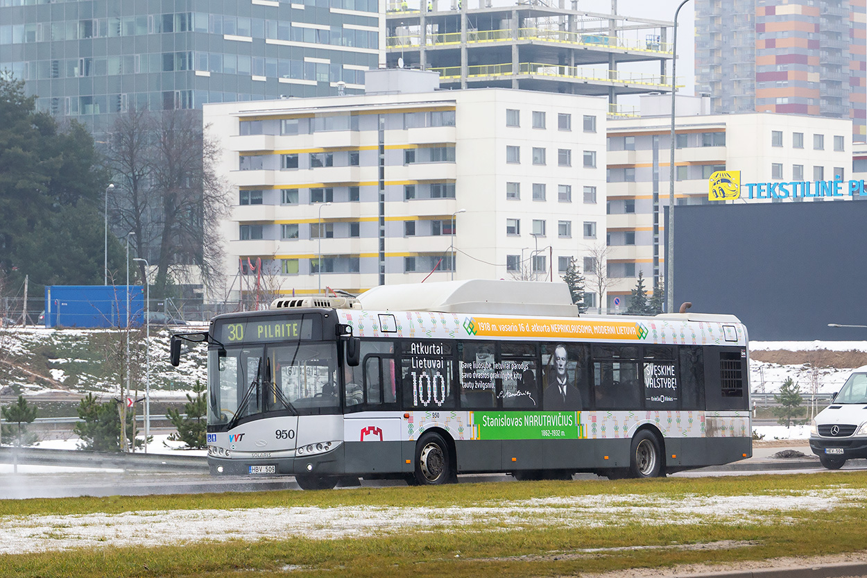 Литва, Solaris Urbino III 12 CNG № 950