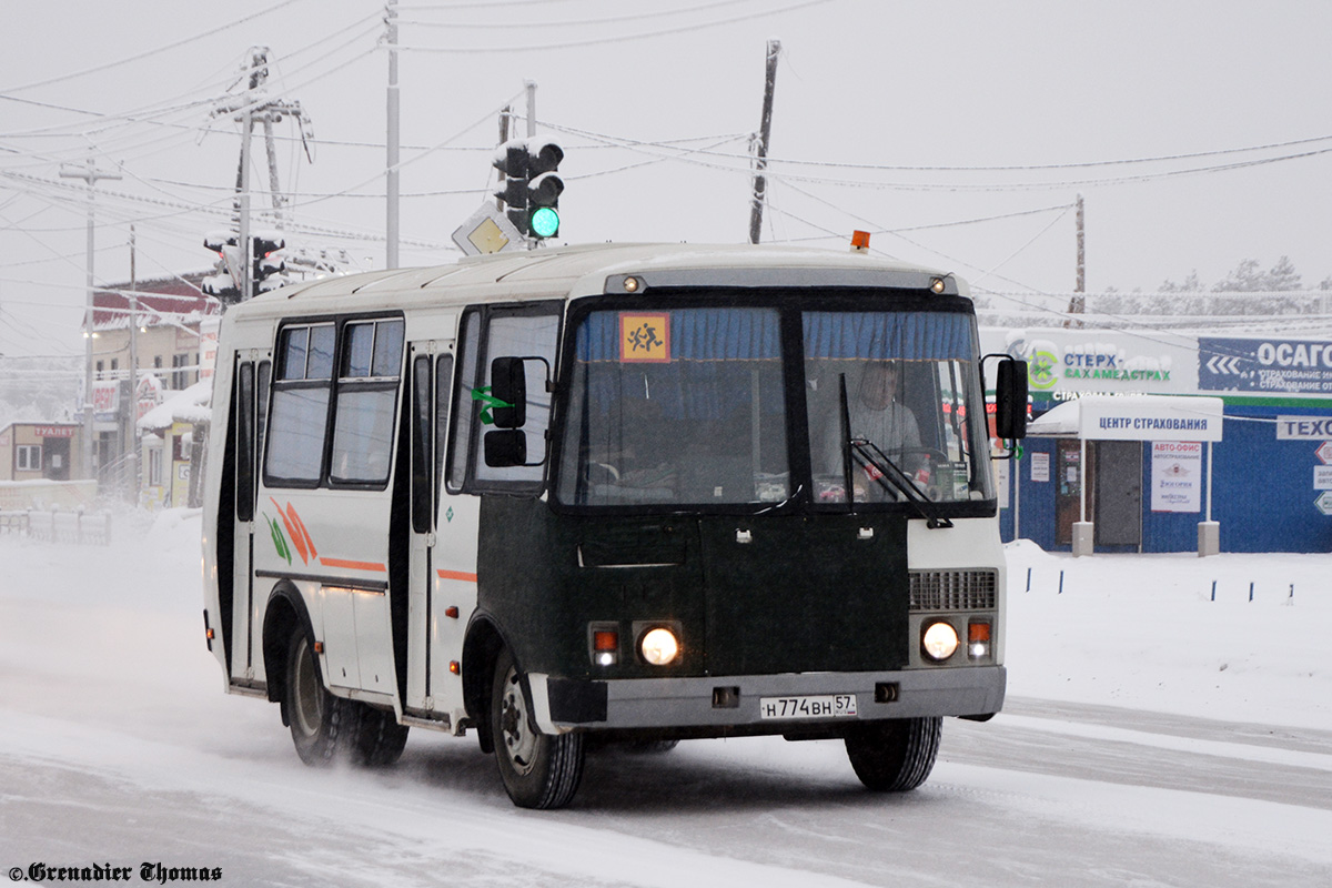 Саха (Якутия), ПАЗ-32054 № Н 774 ВН 57