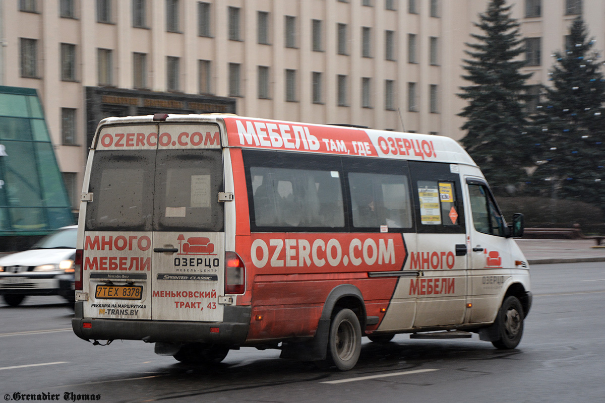 Минск, Луидор-2232* (MB Sprinter Classic) № 7 ТЕХ 8378 — Фото — Автобусный  транспорт