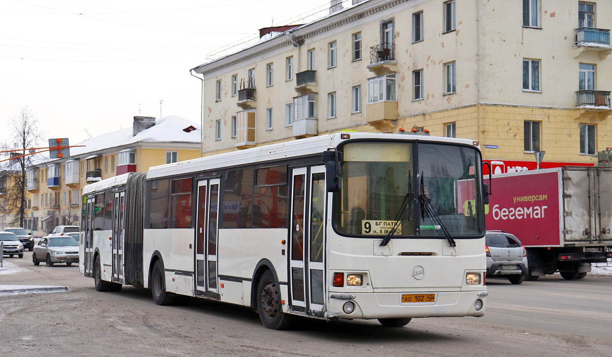 Кемеровская область - Кузбасс, ЛиАЗ-6212.00 № 102