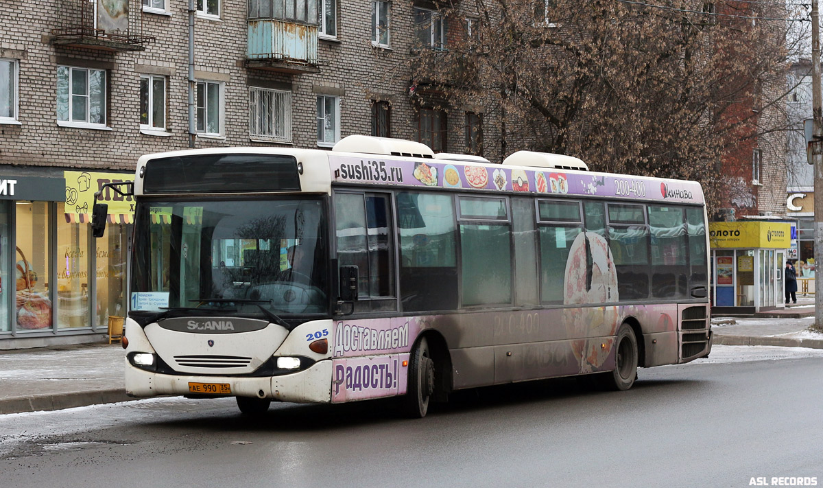 Вологодская область, Scania OmniLink I (Скания-Питер) № АЕ 990 35