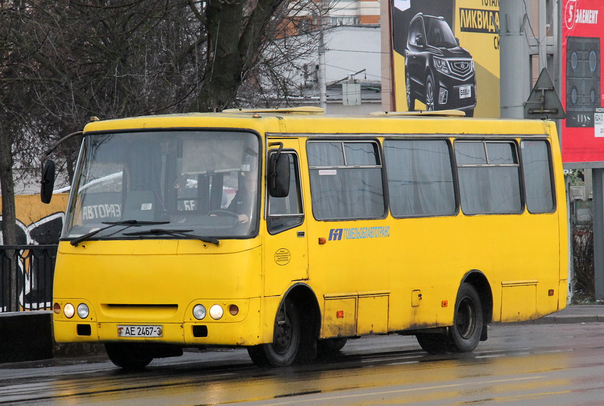 Гомельская область, ГАРЗ А092 "Радимич" № 036587