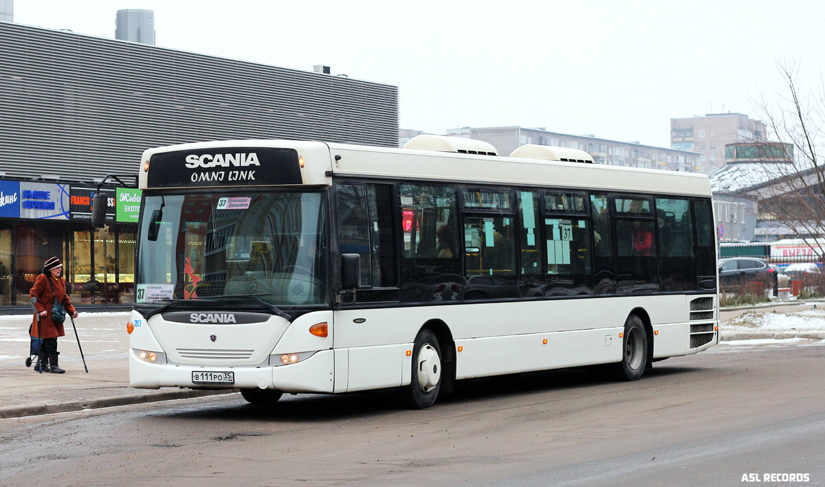 Вологодская область, Scania OmniLink II (Скания-Питер) № В 111 РО 35