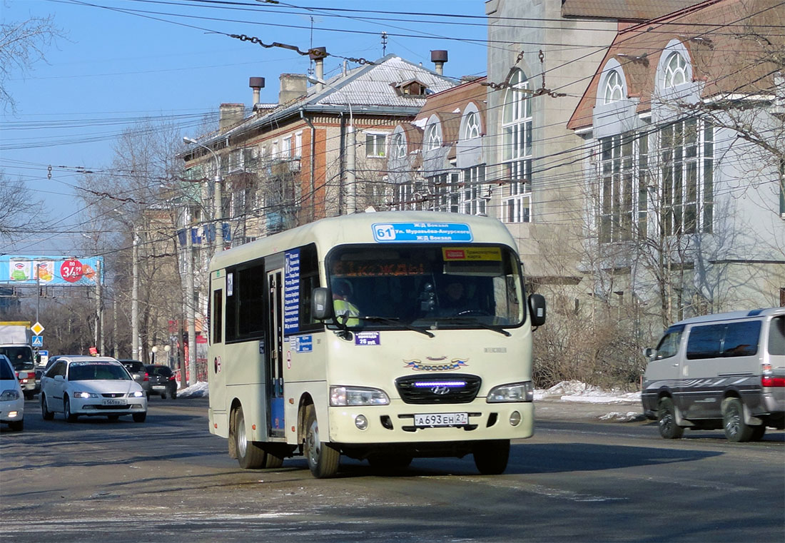 Хабаровский край, Hyundai County SWB (группа ТагАЗ) № 4134